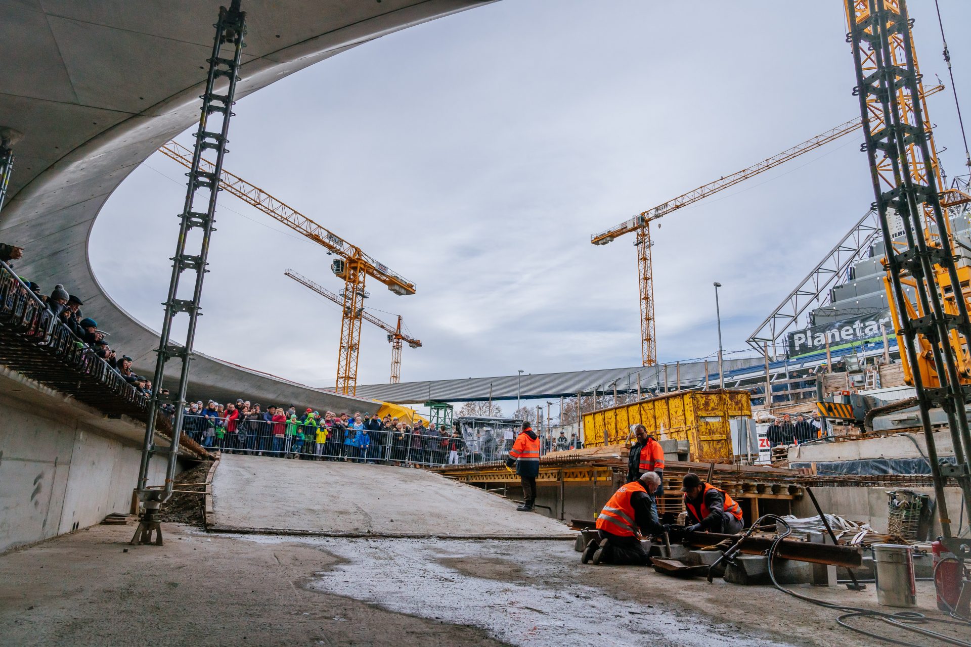 S21 Tag der offenen Baustelle / Bahnprojekt Stuttgart - Ulm / Stuttgart 21