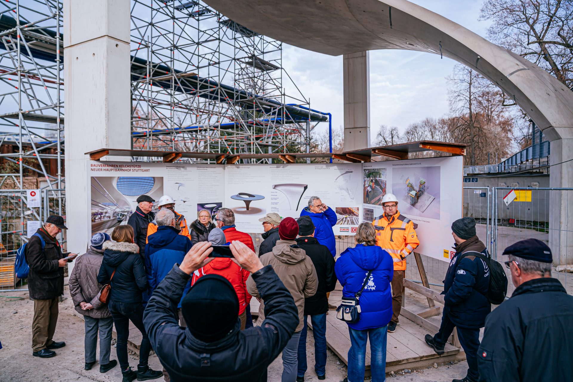 S21 Tag der offenen Baustelle / Bahnprojekt Stuttgart - Ulm / Stuttgart 21