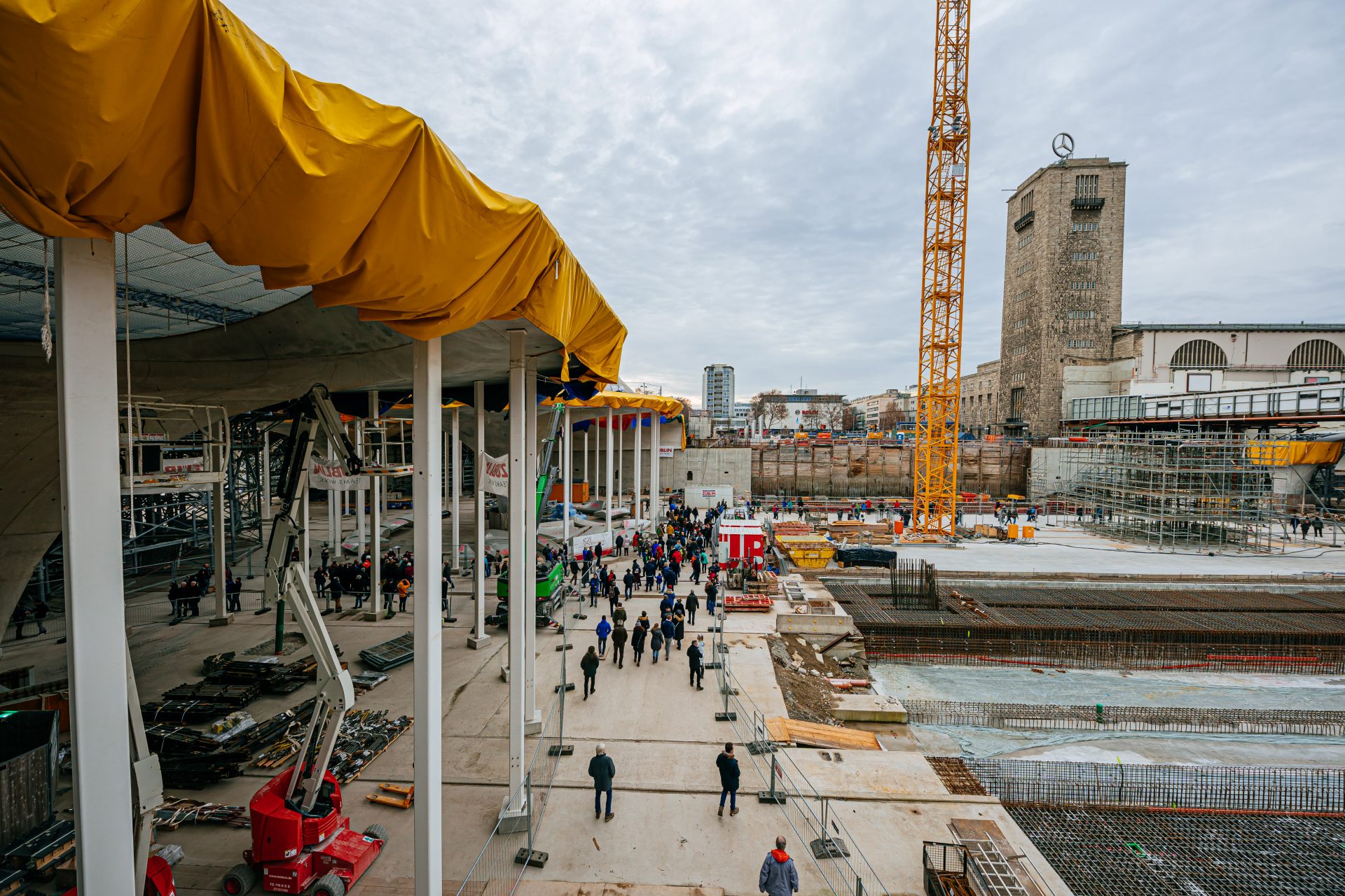 S21 Tag der offenen Baustelle / Bahnprojekt Stuttgart - Ulm / Stuttgart 21