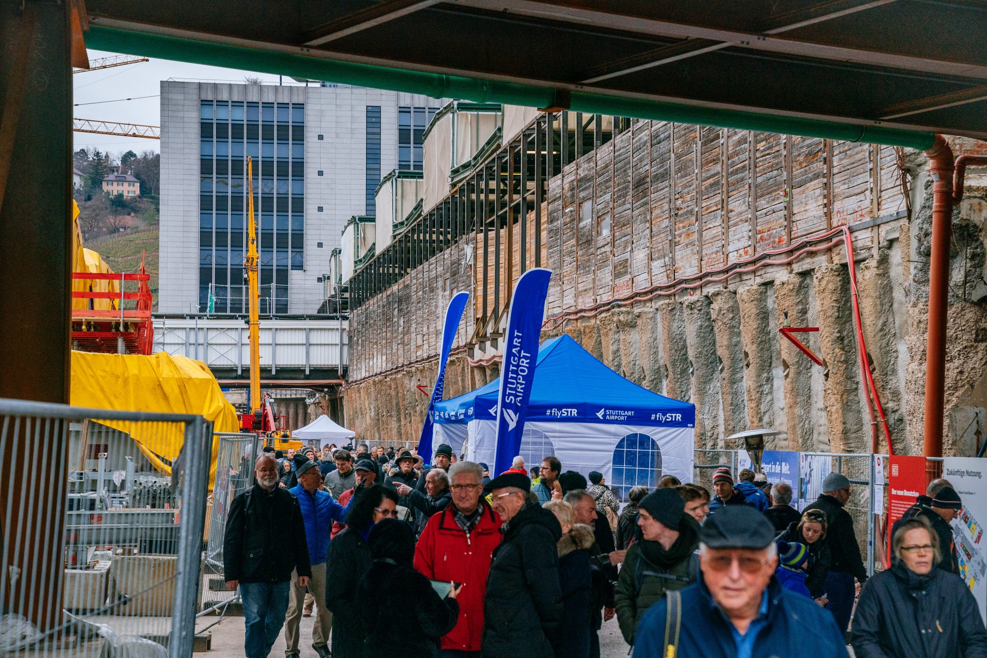 S21 Tag der offenen Baustelle / Bahnprojekt Stuttgart - Ulm / Stuttgart 21